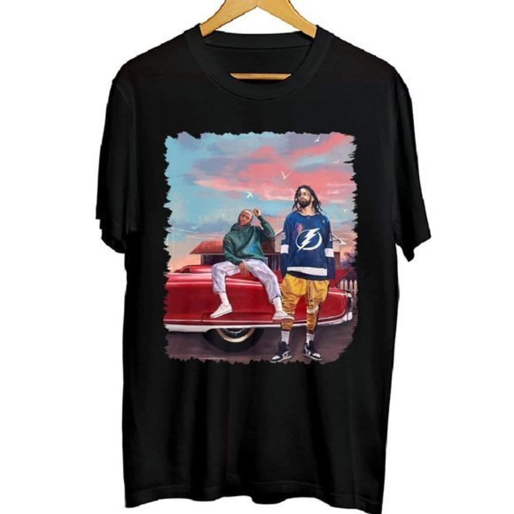 Kendrick Lamar J Cole Hip Hop Collab Dreamville Fan T-Shirt